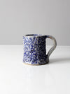 vintage studio pottery mug