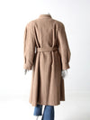 vintage 70s Oscar de la Renta overcoat