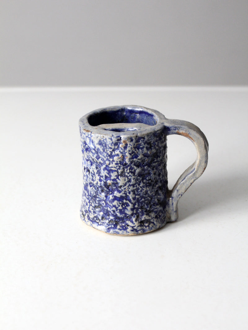 vintage studio pottery mug