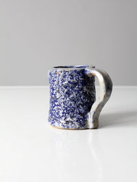 vintage studio pottery mug