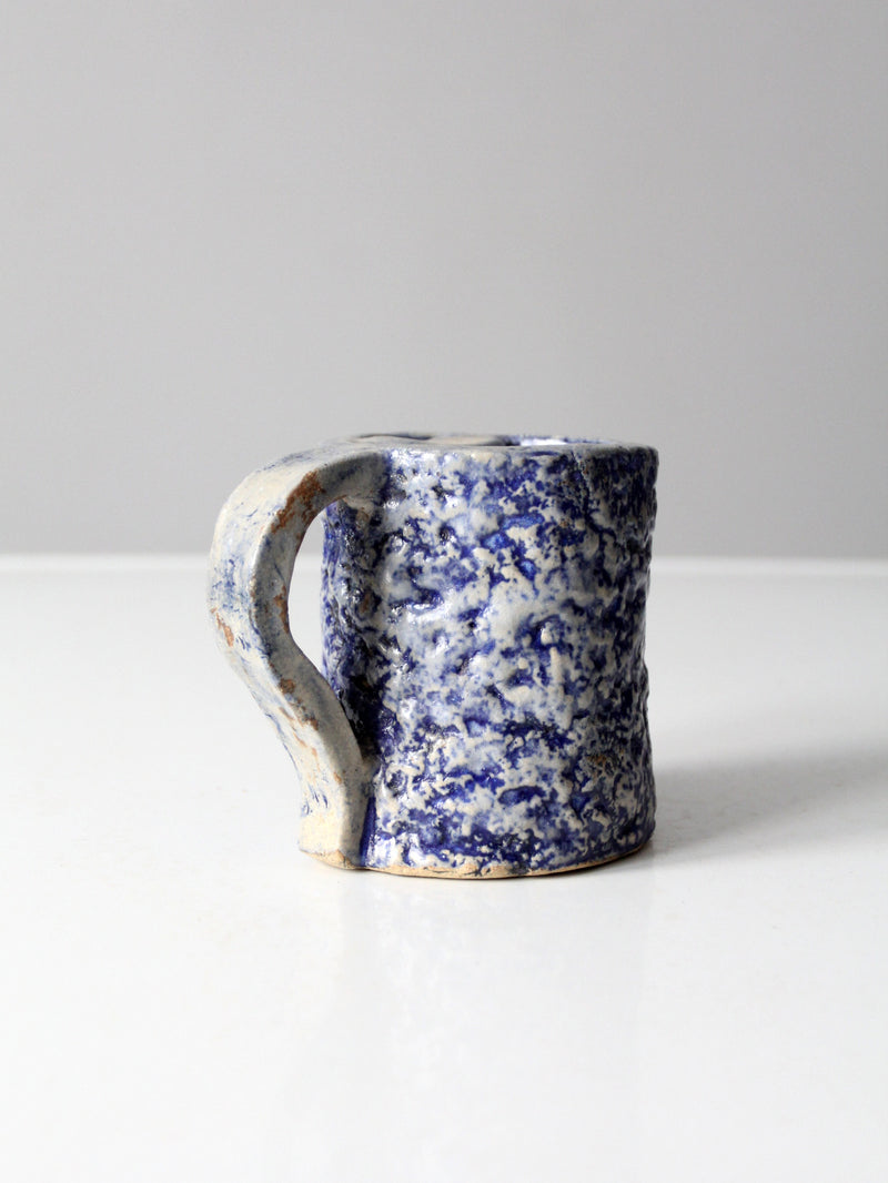 vintage studio pottery mug