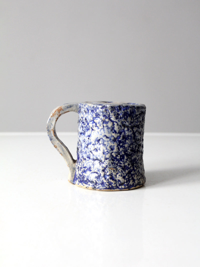 vintage studio pottery mug