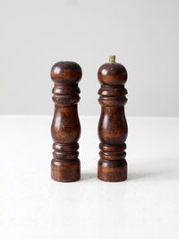 vintage salt & pepper mill set