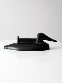 antique cast iron duck boot scraper
