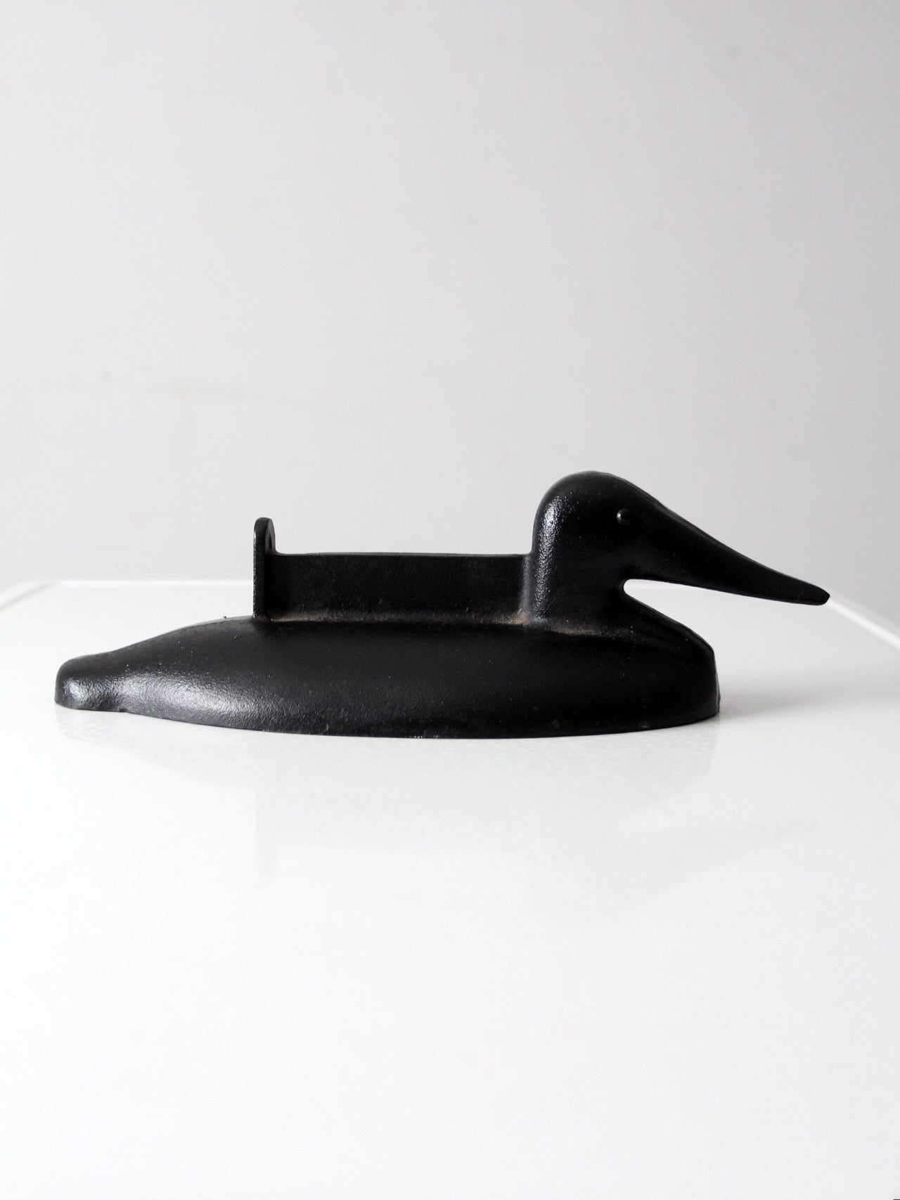 antique cast iron duck boot scraper