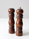 vintage salt & pepper mill set