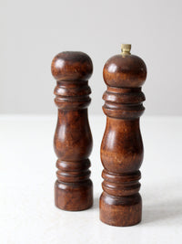 vintage salt & pepper mill set