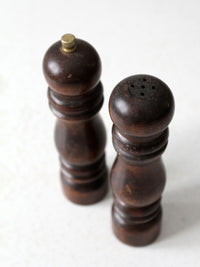 vintage salt & pepper mill set