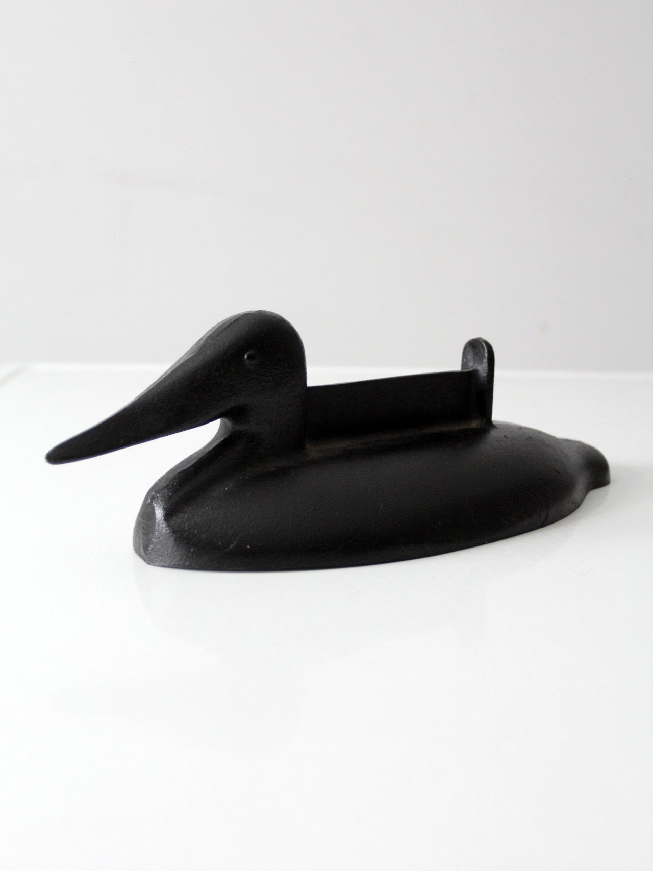 antique cast iron duck boot scraper