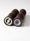 vintage salt & pepper mill set