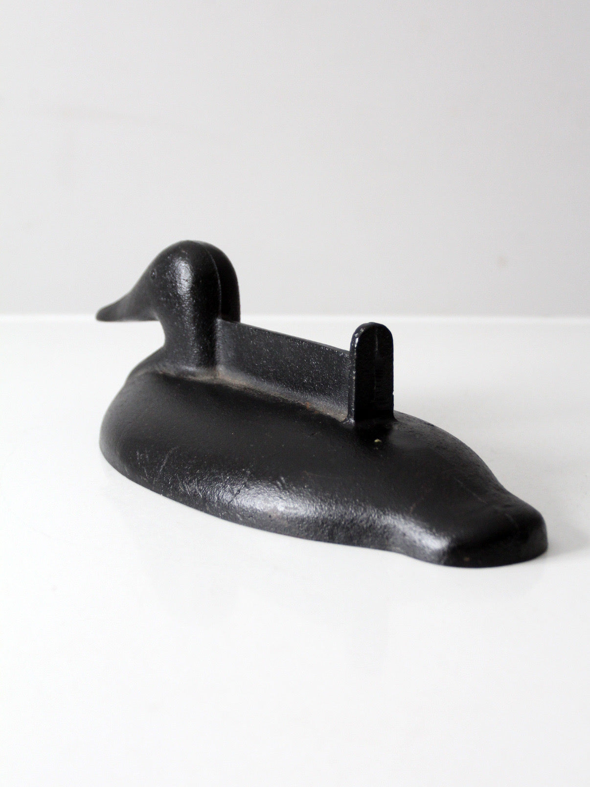 antique cast iron duck boot scraper