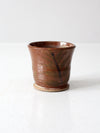 vintage studio pottery planter vase