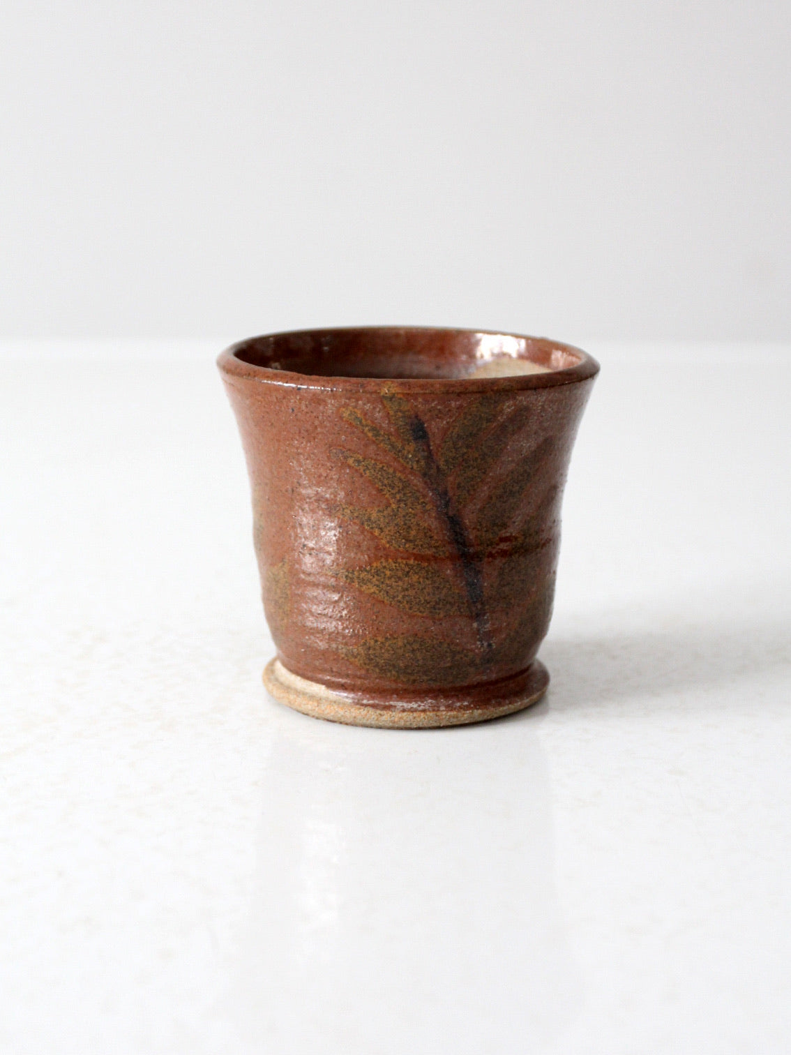 vintage studio pottery planter vase
