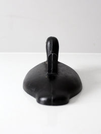antique cast iron duck boot scraper