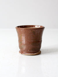 vintage studio pottery planter vase