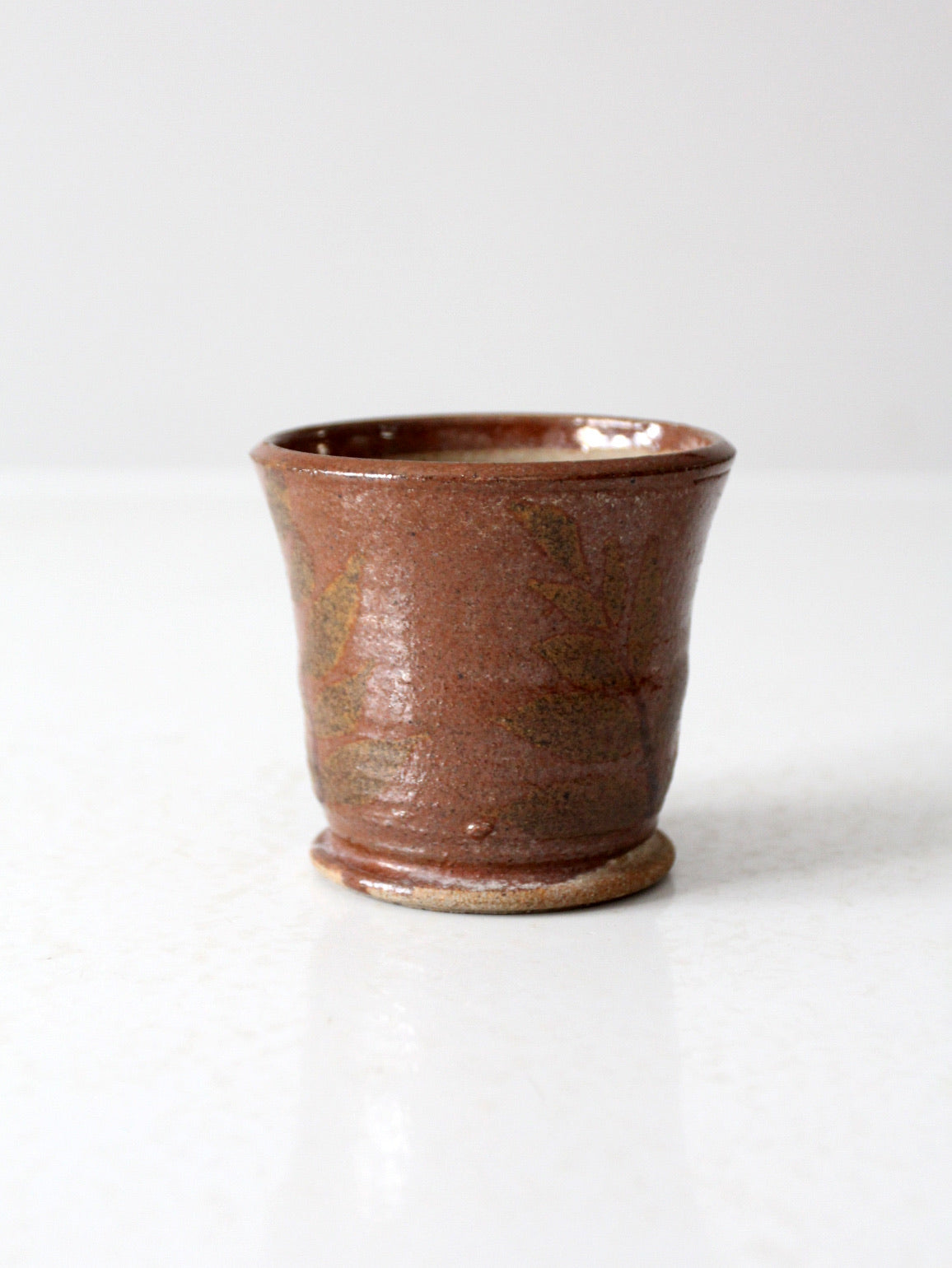 vintage studio pottery planter vase