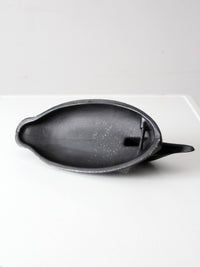 antique cast iron duck boot scraper