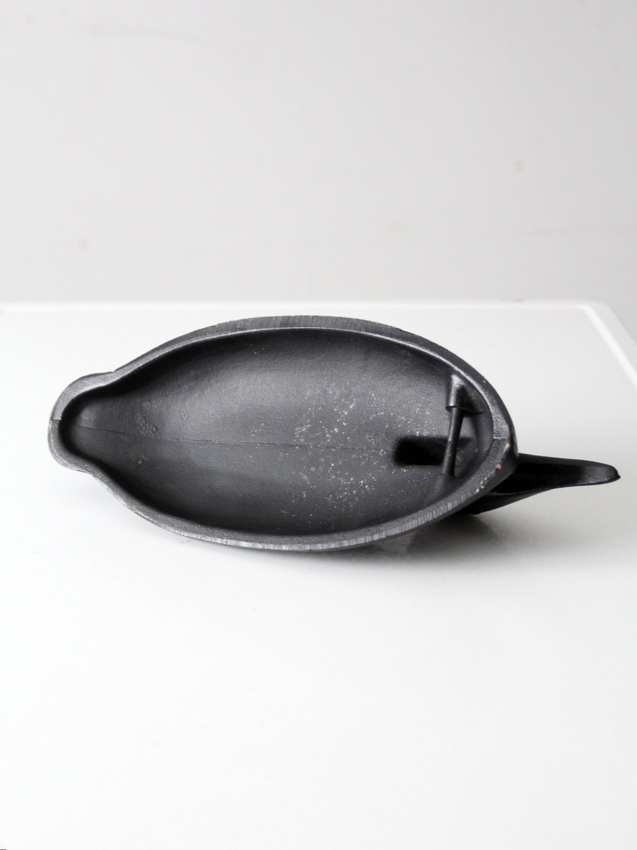 antique cast iron duck boot scraper