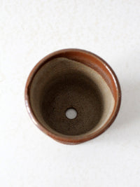 vintage studio pottery planter vase