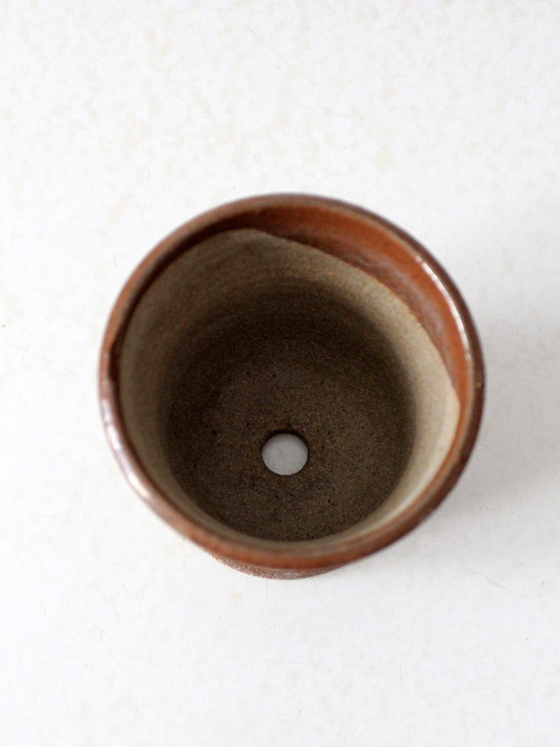 vintage studio pottery planter vase