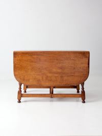 1940s American Chair Co drop leaf gateleg dining table