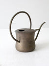 vintage brass watering can