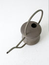 vintage brass watering can