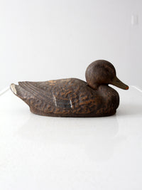 mid-century JC Higgins mallard hen decoy