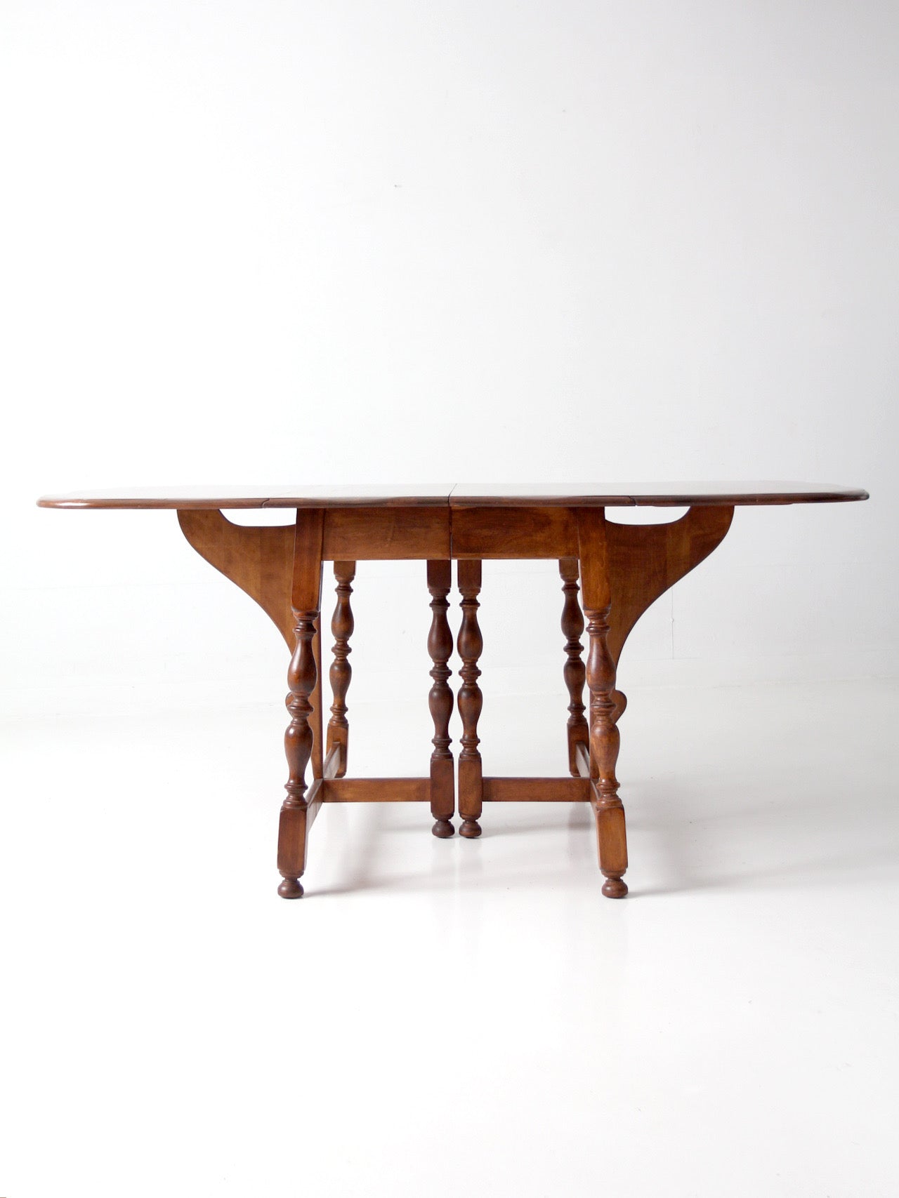 1940s American Chair Co drop leaf gateleg dining table