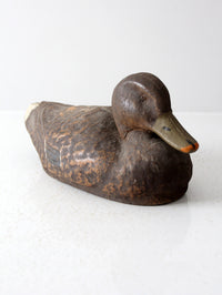 mid-century JC Higgins mallard hen decoy
