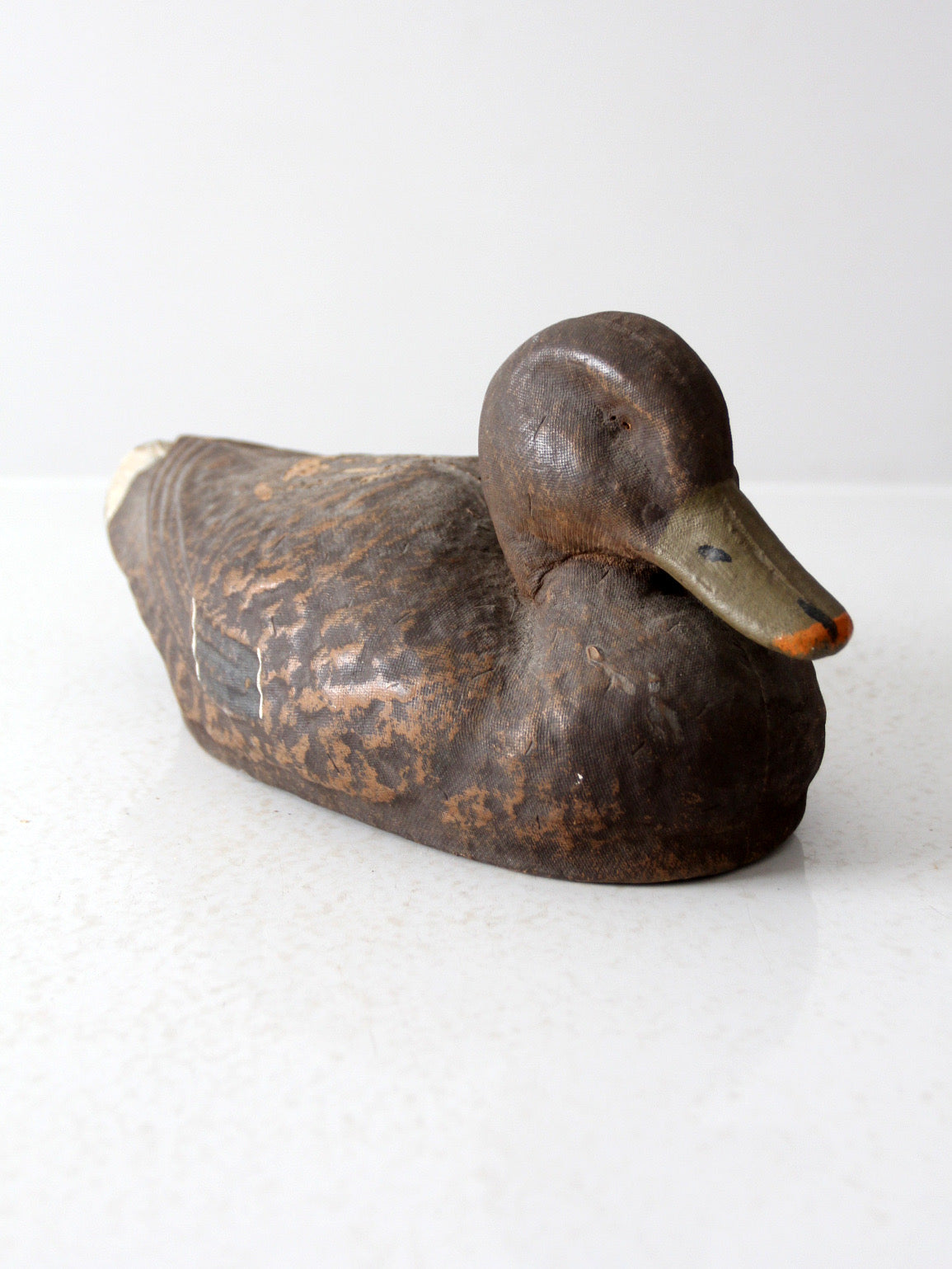 mid-century JC Higgins mallard hen decoy