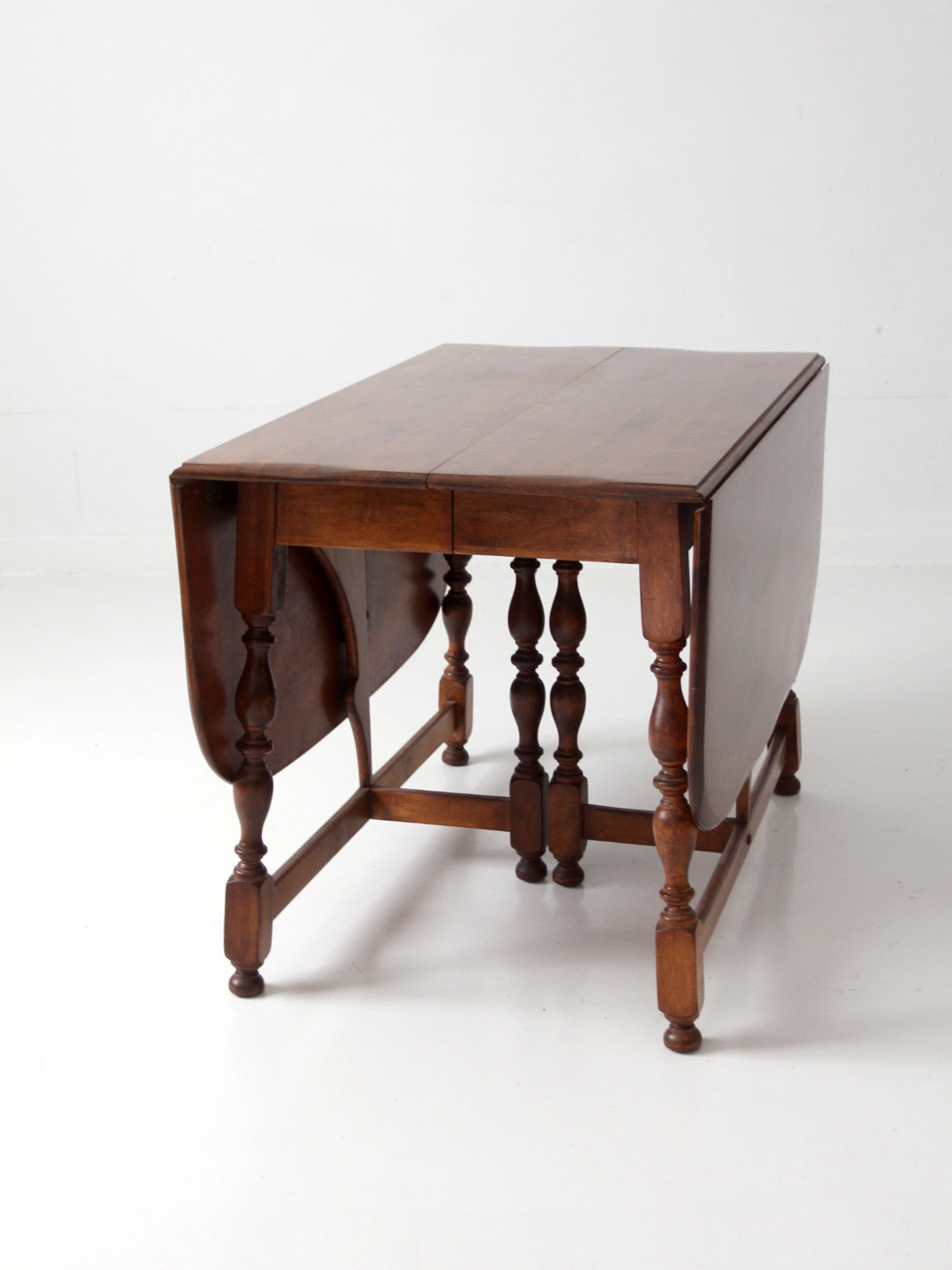 1940s American Chair Co drop leaf gateleg dining table