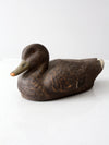 mid-century JC Higgins mallard hen decoy