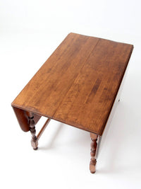 1940s American Chair Co drop leaf gateleg dining table