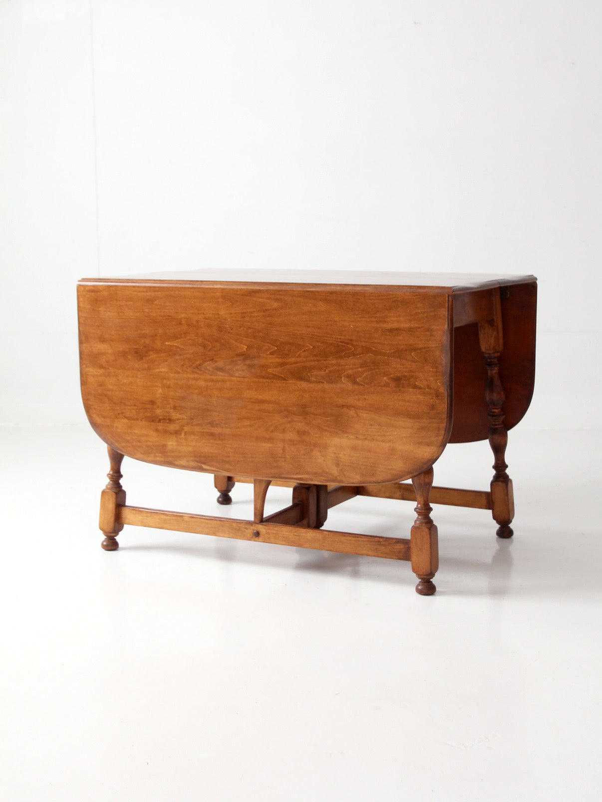 1940s American Chair Co drop leaf gateleg dining table