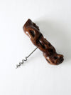 vintage burlwood corkscrew