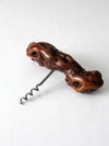 vintage burlwood corkscrew