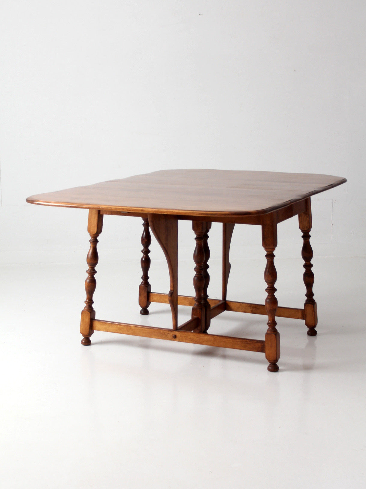 1940s American Chair Co drop leaf gateleg dining table