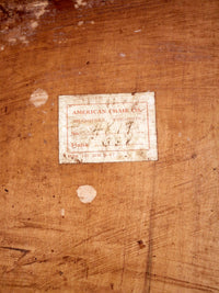 1940s American Chair Co drop leaf gateleg dining table
