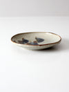 1970s Japanese stoneware dish