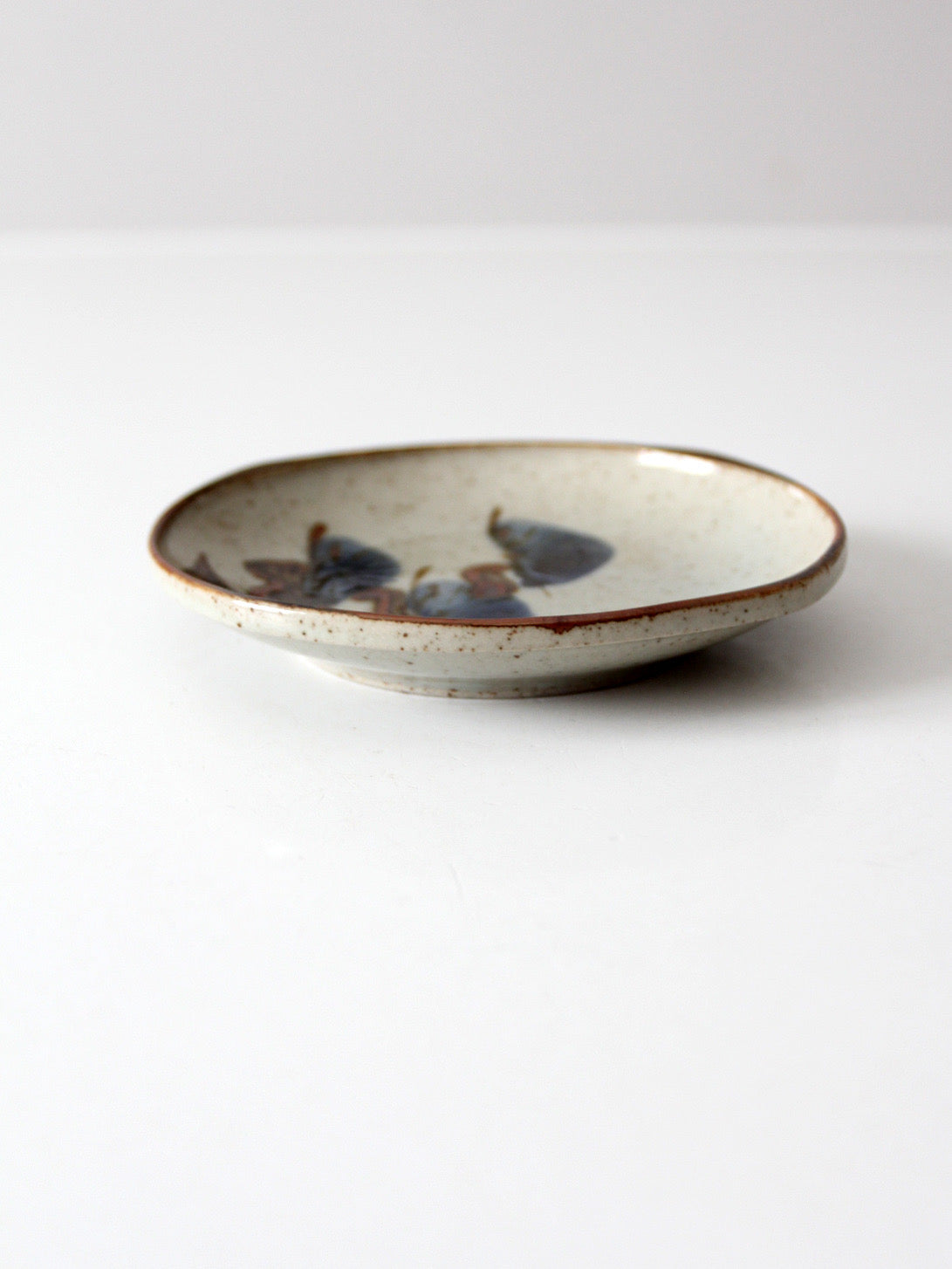 1970s Japanese stoneware dish