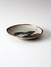 1970s Japanese stoneware dish