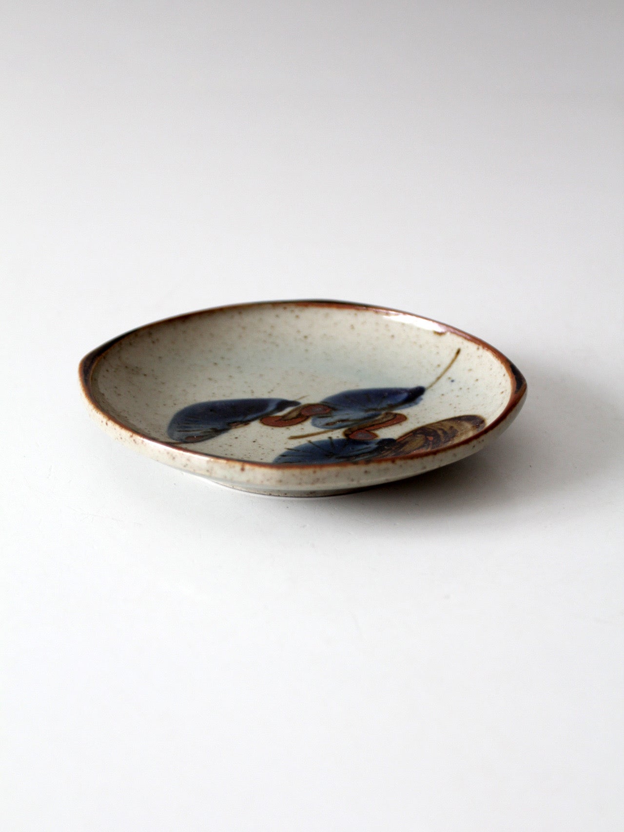 1970s Japanese stoneware dish