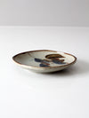 1970s Japanese stoneware dish