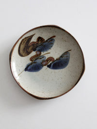 1970s Japanese stoneware dish