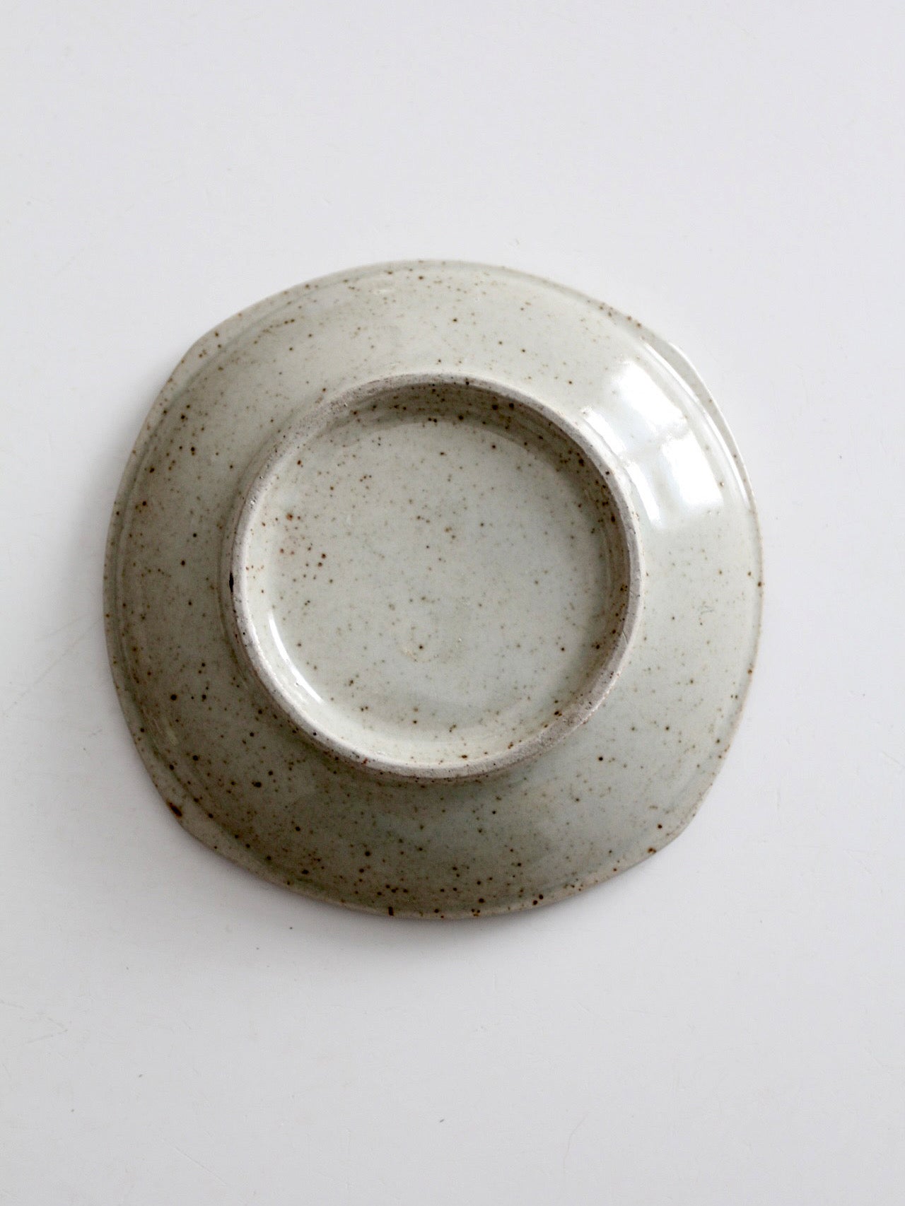 1970s Japanese stoneware dish