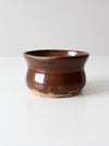 vintage studio pottery cachepot