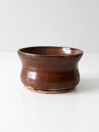 vintage studio pottery cachepot
