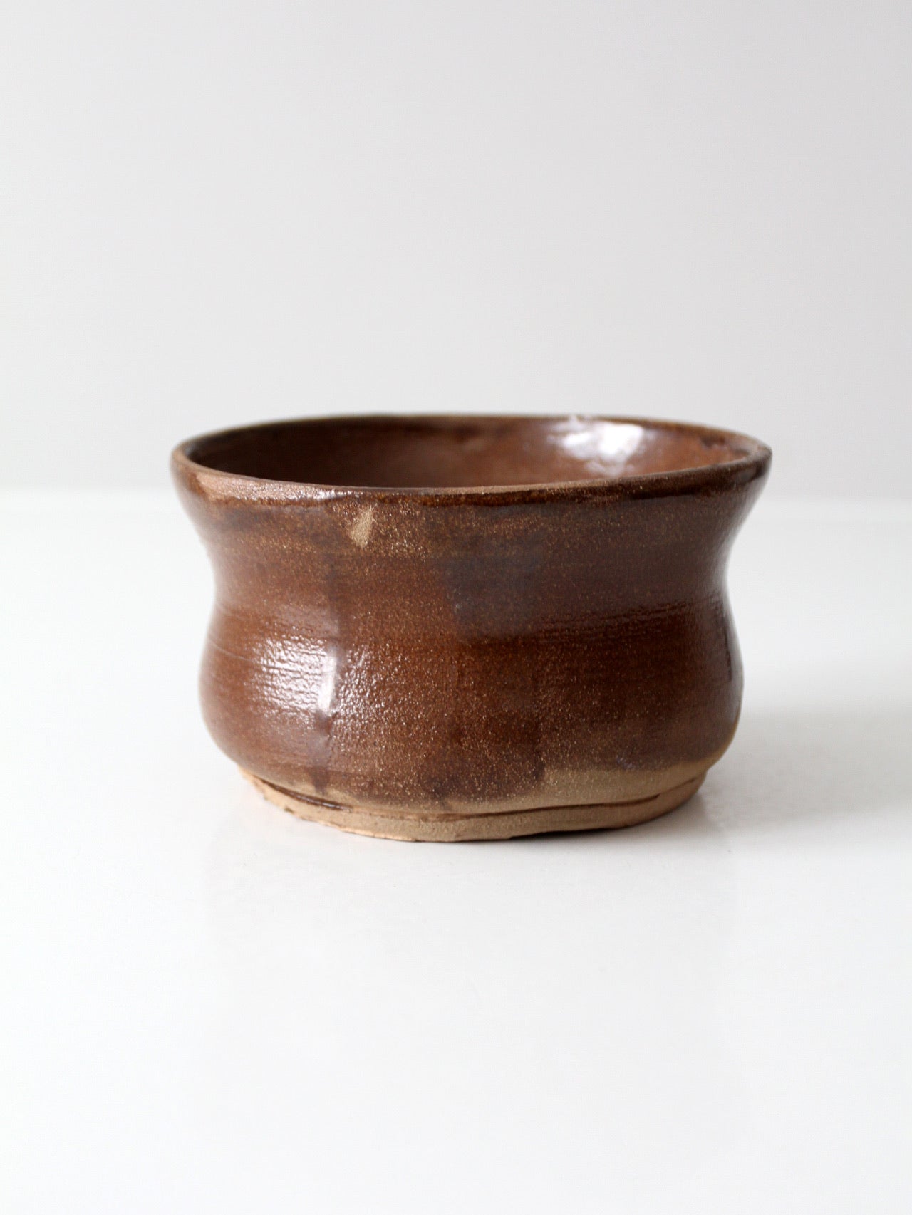vintage studio pottery cachepot