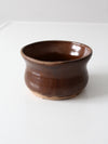 vintage studio pottery cachepot